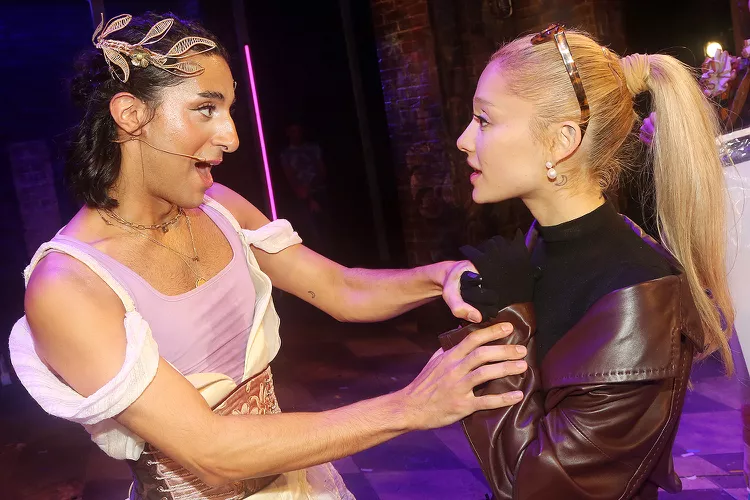 Ariana Grande Visits & Juliet, the Broadway Musical That Features 2 of Her Hit Songs