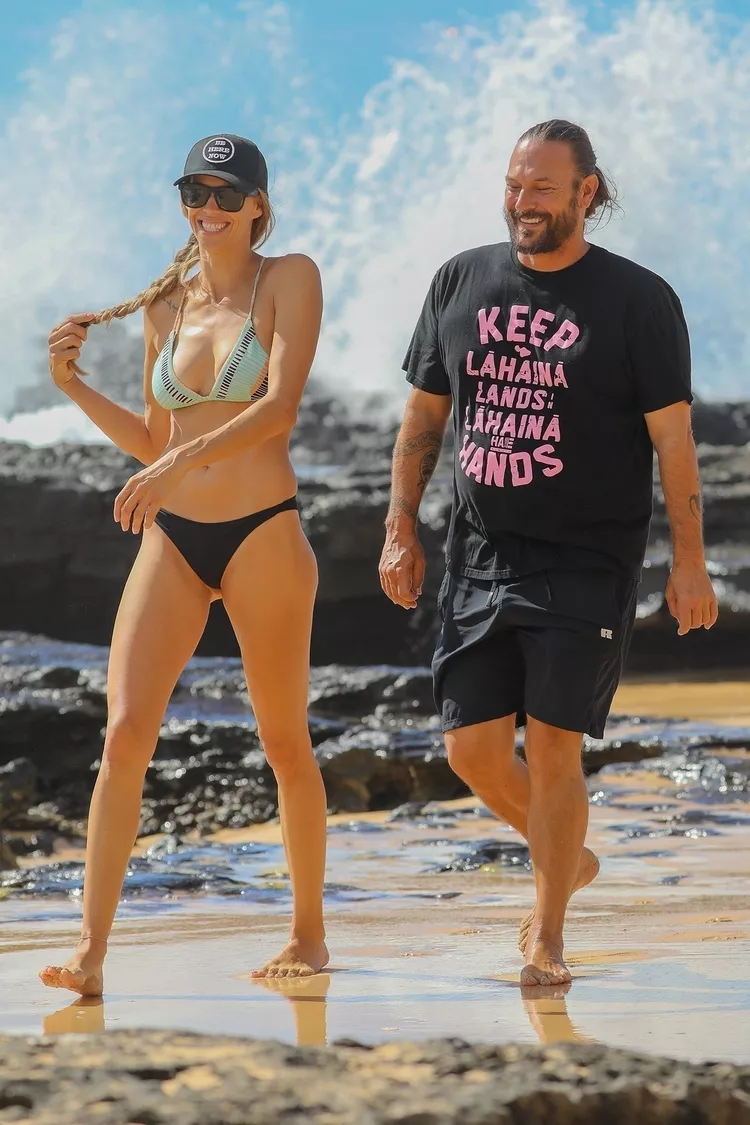 Kevin Federline and Wife Victoria Prince Enjoy a Beach Walk Together After Moving to Hawaii