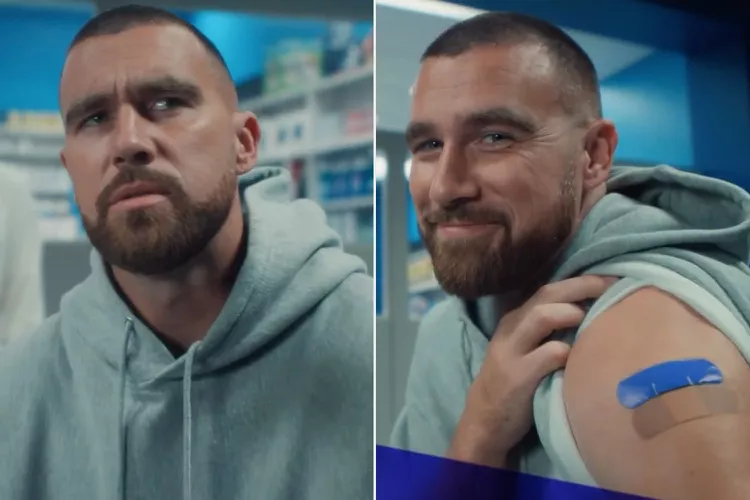 Travis Kelce Tackles 'Two Things at Once' in Campaign for Flu and Covid Vaccines