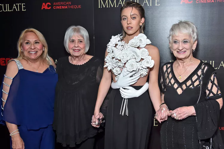 Sydney Sweeney Reports Grandmothers Were 'Thrilled' at Flawless Premiere Following Their Nun Cameos in Horror Film