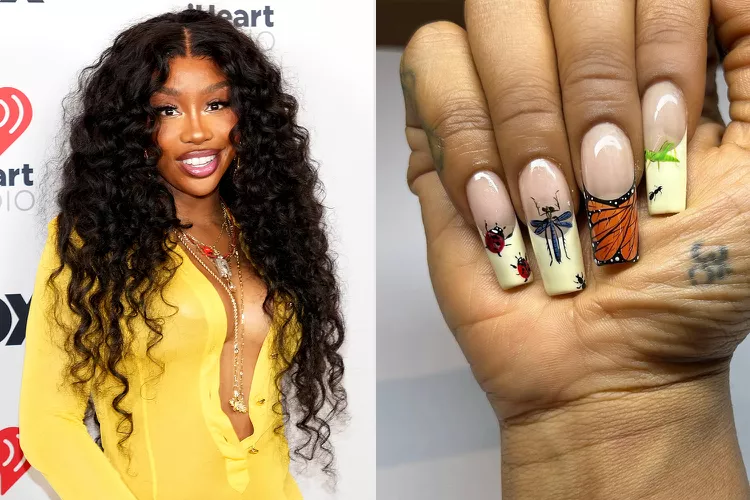  SZA's Bold and Intriguing Bug-Inspired Manicure Captivates at the iHeartRadio Music Awards