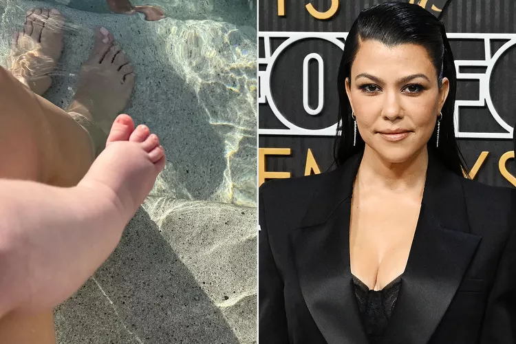 Kourtney Kardashian Shares a Sweet Sneak Peek of Baby Rocky’s Vacation Moments
