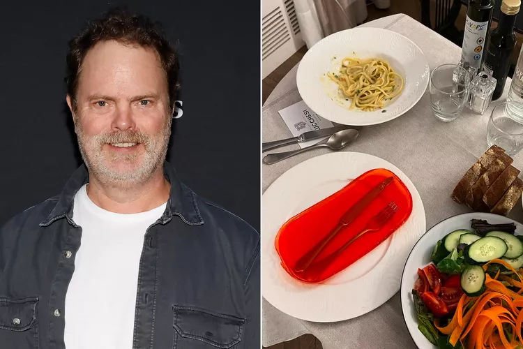 Rainn Wilson Hit with Iconic 'Office' Jell-O Prank During Hotel Stay in Florence